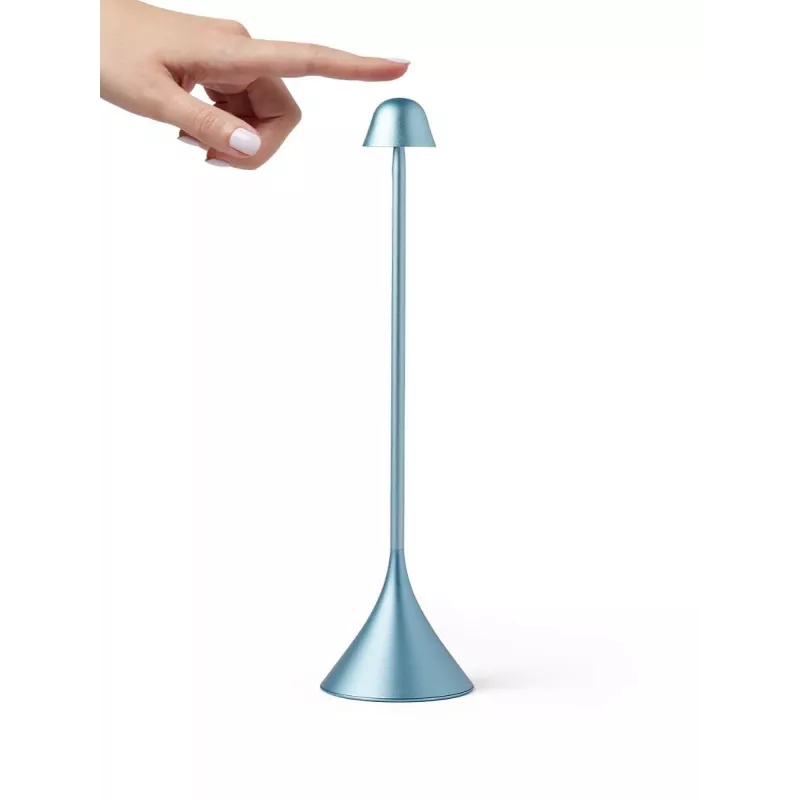 LEXON Steli Bell stolná lampa svetlomodrá LH95B-LB1