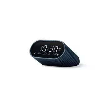 Lexon Ray Clock digitálny budík so senzorom teploty a vlhkosti, oceánska modrá LR155OB3
