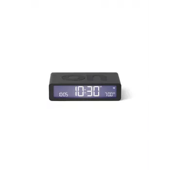 Lexon Flip Classic budík tmavosivá LR157G3