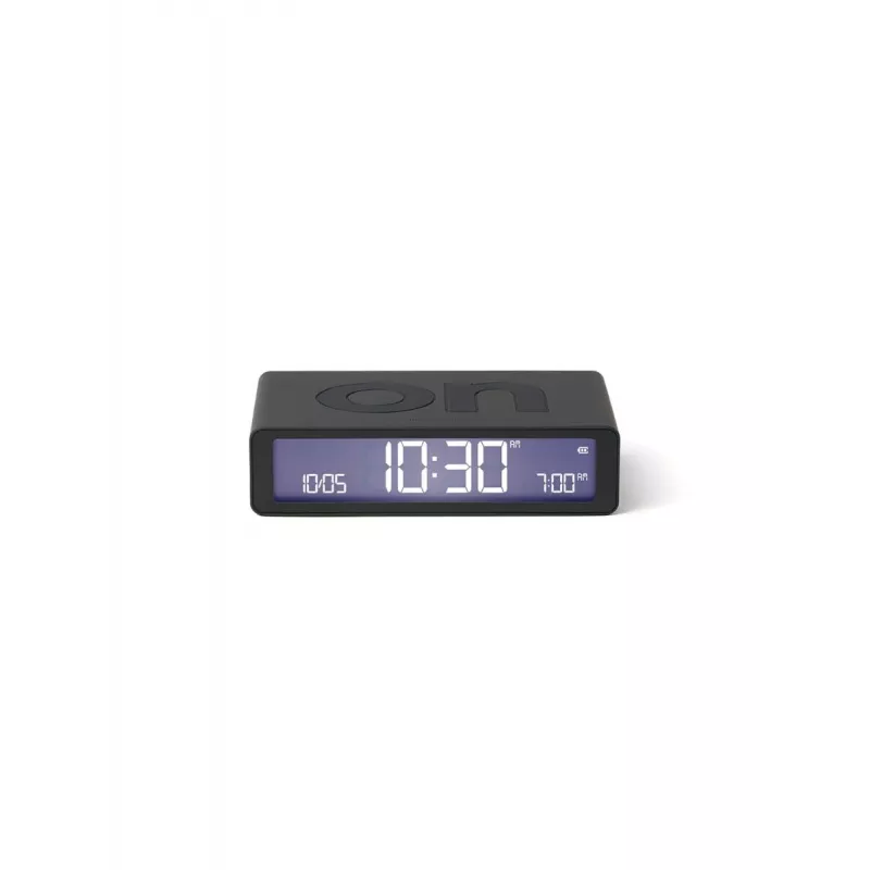 Lexon Flip Classic budík tmavosivý LR157G3