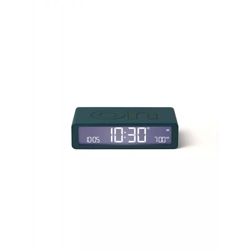 Lexon Flip Classic budík obojstranný Duck Blue LR157BF9