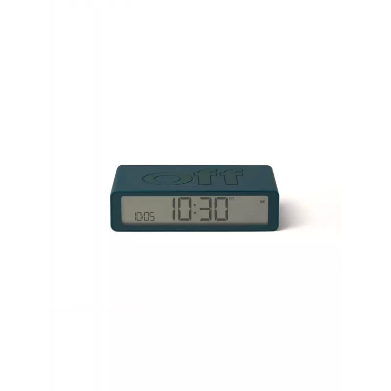 Lexon Flip Classic budík obojstranný Duck Blue LR157BF9