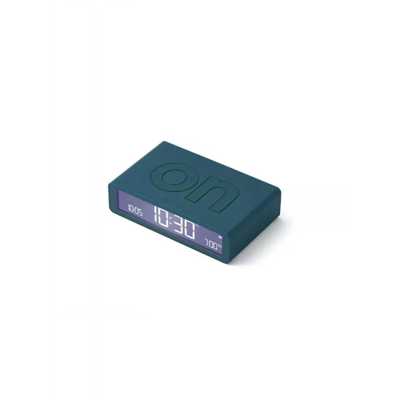 Lexon Flip Classic budík obojstranný Duck Blue LR157BF9