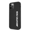 AMG AMHCP12LSGLBGN iPhone 12 Pro Max 6,7 palca čierne silikónové puzdro s veľkým logom