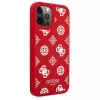 Guess GUHCP12LLSPEWRE iPhone 12 Pro Max 6,7 palca červené pevné puzdro Peony Collection