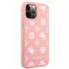 Guess GUHCP12LLSPEWPI iPhone 12 Pro Max 6,7 palca ružové pevné puzdro Peony Collection