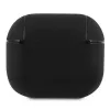 BMW BMA3SSLBK AirPods 3 puzdro čierne z pravej kože strieborné logo