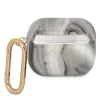 Guess GUA3UNMK puzdro na AirPods 3 čierne Marble Collection