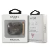 Guess GUA3UNMK puzdro na AirPods 3 čierne Marble Collection