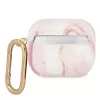 Guess GUA3UNMP puzdro na AirPods 3 ružové Marble Collection