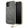 Guess GUHCN61GF4GGR iPhone 11 6,1 palca pevné puzdro 4G Charms Collection - sivá
