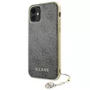 Guess GUHCN61GF4GGR iPhone 11 6,1 palca pevné puzdro 4G Charms Collection - sivá