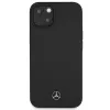 Mercedes-Benz Silicone Line pevné puzdro pre Apple iPhone 13 mini 5,4 palca - čierne