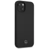 Mercedes-Benz Silicone Line pevné puzdro pre Apple iPhone 13 mini 5,4 palca - čierne