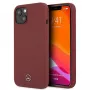 Mercedes-Benz MEHCP13SSILRE iPhone 13 mini 5,4 palca červené pevné puzdro Silicone Line