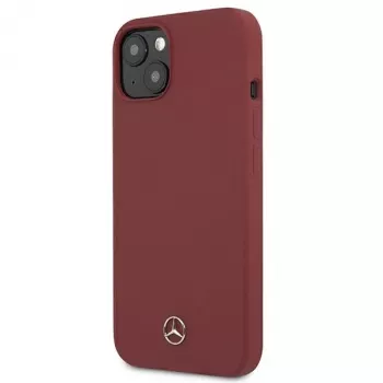 Mercedes-Benz MEHCP13SSILRE iPhone 13 mini 5,4 palca červené pevné puzdro Silicone Line