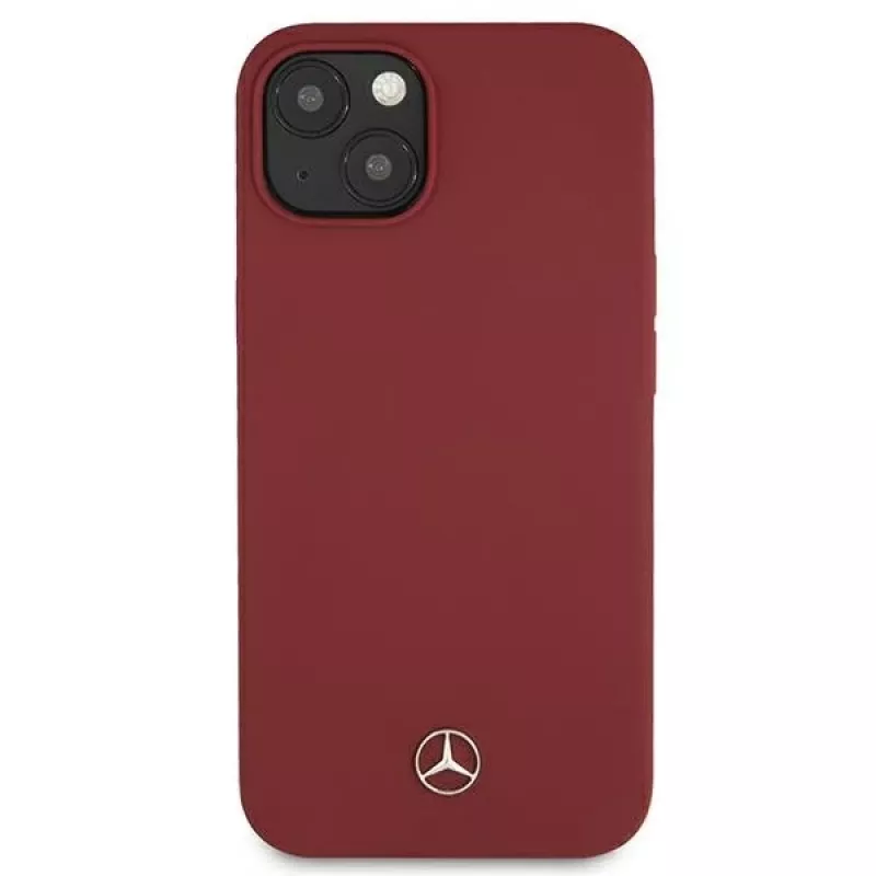Mercedes-Benz MEHCP13SSILRE iPhone 13 mini 5,4 palca červené pevné puzdro Silicone Line