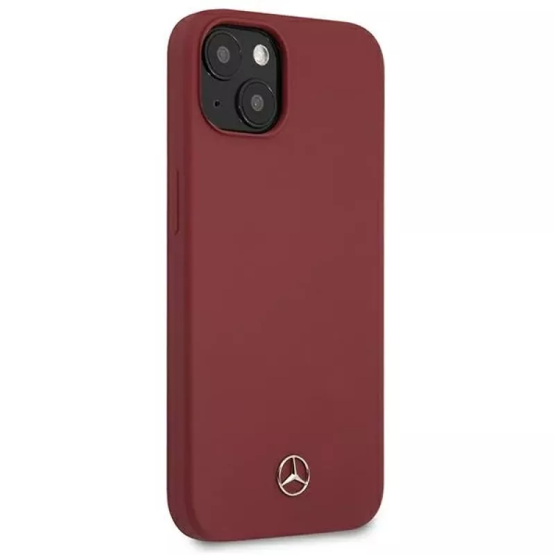 Mercedes-Benz MEHCP13SSILRE iPhone 13 mini 5,4 palca červené pevné puzdro Silicone Line