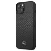 MERCEDES-BENZ MEHCP13SRCABK Dynamic Line pevné puzdro pre Apple iPhone 13 Mini 5,4 palca - čierne Carbon