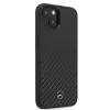 MERCEDES-BENZ MEHCP13SRCABK Dynamic Line pevné puzdro pre Apple iPhone 13 Mini 5,4 palca - čierne Carbon