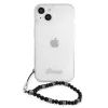 Guess GUHCP13MKPSBK iPhone 13 / 14 / 15 6,1 palca priehľadné pevné puzdro Black Pearl
