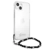 Guess GUHCP13MKPSBK iPhone 13 / 14 / 15 6,1 palca priehľadné pevné puzdro Black Pearl