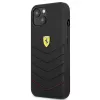 Ferrari FEHCP13SRQUK iPhone 13 Mini 5,4 palca čierne pevné puzdro Off Track Quilted
