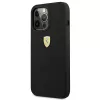 Ferrari FESSI pevné puzdro silikónové pre iPhone 13 Pro Max 6,7 palca čierne