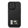 Karl Lagerfeld KLHCP13X3DKPK Ikonik Patch pevné puzdro pre iPhone 13 Pro Max 6,7 palca čierne