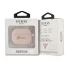 Guess GUA3LSCHSP Charm Heart Collection silikónové puzdro pre Apple AirPods 3. generácie - ružové