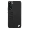 BMW pevné puzdro pre Samsung Galaxy S22+ čierne Signature Logo Imprint