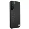 BMW pevné puzdro pre Samsung Galaxy S22+ čierne Signature Logo Imprint