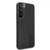 AMG AMHCS22MBLSCA pevné puzdro pre Samsung Galaxy S22+ Carbon Stripe & Embossed čierne