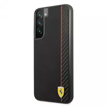 Ferrari FESAXHCS22MBK S22+ S906 čierne pevné puzdro On Track Carbon Stripe