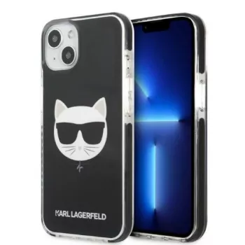 Karl Lagerfeld KLHCP13STPECK iPhone 13 mini 5.4 pevné puzdro čierne Choupette Head