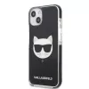 Karl Lagerfeld KLHCP13STPECK iPhone 13 mini 5.4 pevné puzdro čierne Choupette Head