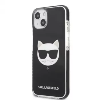 Karl Lagerfeld KLHCP13STPECK iPhone 13 mini 5.4 pevné puzdro čierne Choupette Head