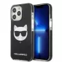 Karl Lagerfeld KLHCP13LTPECK iPhone 13 Pro / 13 6.1 pevné puzdro čierne Choupette Head