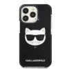 Karl Lagerfeld KLHCP13XTPECK pevné puzdro pre iPhone 13 Pro Max 6,7 inch čierne Choupette Head