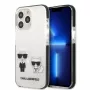 Karl Lagerfeld KLHCP13LTPEKCW iPhone 13 Pro / 13 6.1 pevné puzdro biele Karl & Choupette
