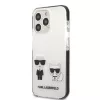 Karl Lagerfeld KLHCP13XTPEKCW pevné puzdro pre iPhone 13 Pro Max 6,7