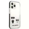 Karl Lagerfeld KLHCP13XTPEKCW pevné puzdro pre iPhone 13 Pro Max 6,7