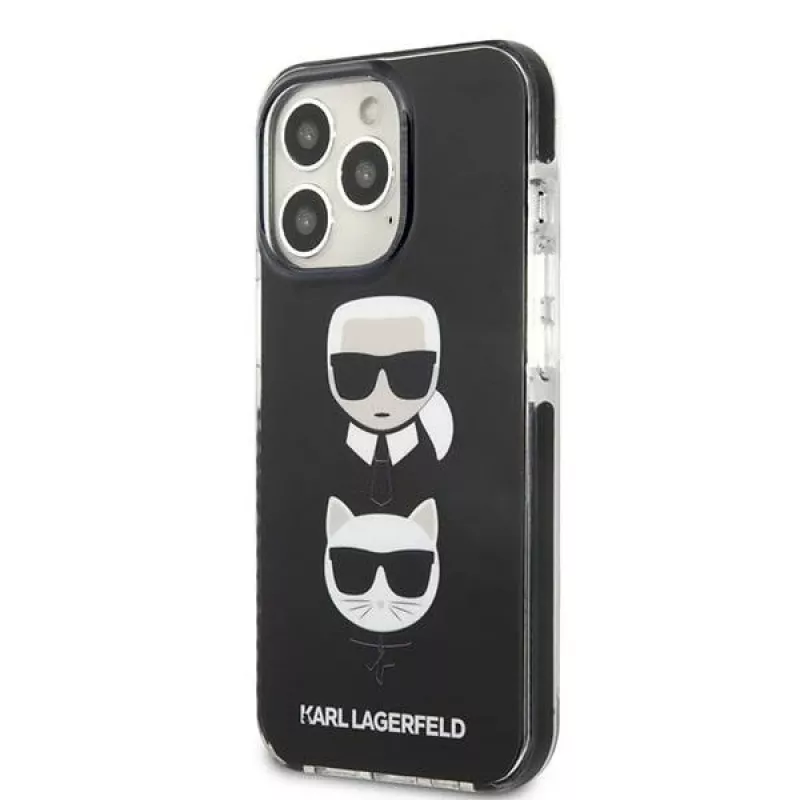 Karl Lagerfeld KLHCP13XTPE2TK pevné puzdro pre Apple iPhone 13 Pro Max 6,7