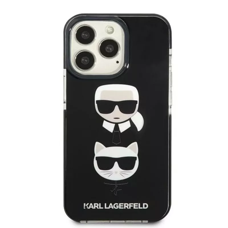 Karl Lagerfeld KLHCP13XTPE2TK pevné puzdro pre Apple iPhone 13 Pro Max 6,7