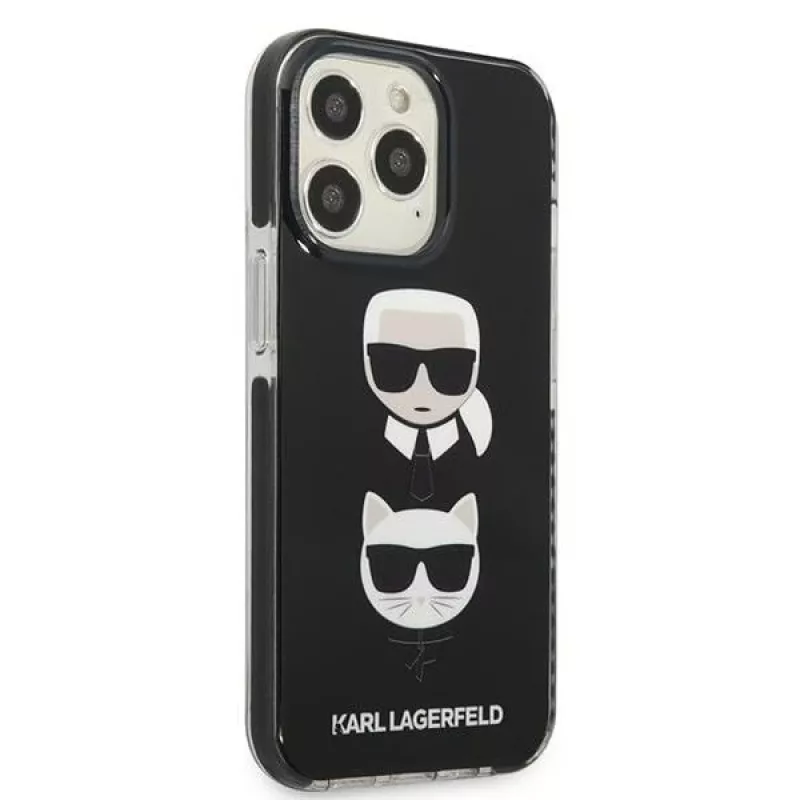 Karl Lagerfeld KLHCP13XTPE2TK pevné puzdro pre Apple iPhone 13 Pro Max 6,7