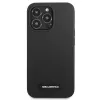 Karl Lagerfeld KLHCP13LSLMP1K iPhone 13 Pro / 13 6.1 pevné puzdro čierne silikónová plaketa