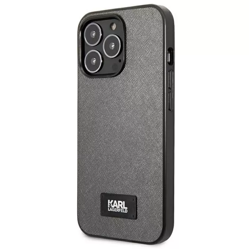 Karl Lagerfeld KLHCP13XSFMP2DG pevné puzdro pre Apple iPhone 13 Pro Max 6,7