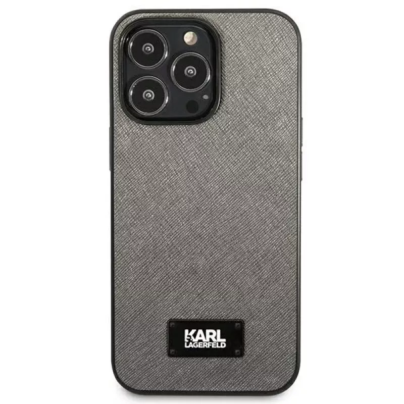 Karl Lagerfeld KLHCP13XSFMP2DG pevné puzdro pre Apple iPhone 13 Pro Max 6,7