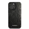 Karl Lagerfeld KLHCP13XMNMP1K iPhone 13 Pro Max 6.7 pevné puzdro čierne Monogram Plaque