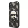 Karl Lagerfeld KLHCP13SPMNIKBK iPhone 13 mini 5.4 pevné puzdro čierne Monogram Ikonik Patch